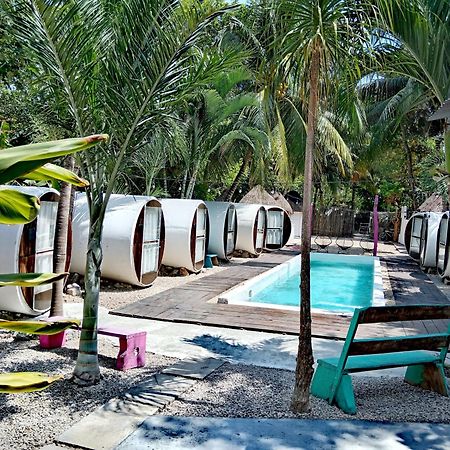 Kulu Tubohostel Bacalar Buitenkant foto